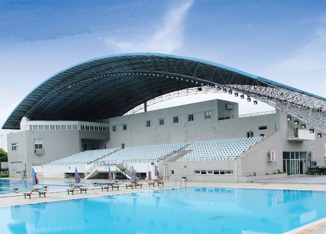 达州游泳馆网架