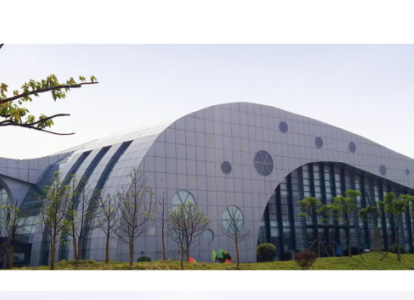 达州会议中心外景网架工程